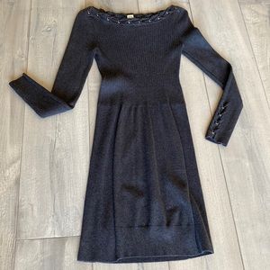 Cache knit dress